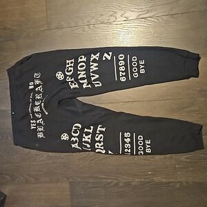 Black craft cult sweatpants